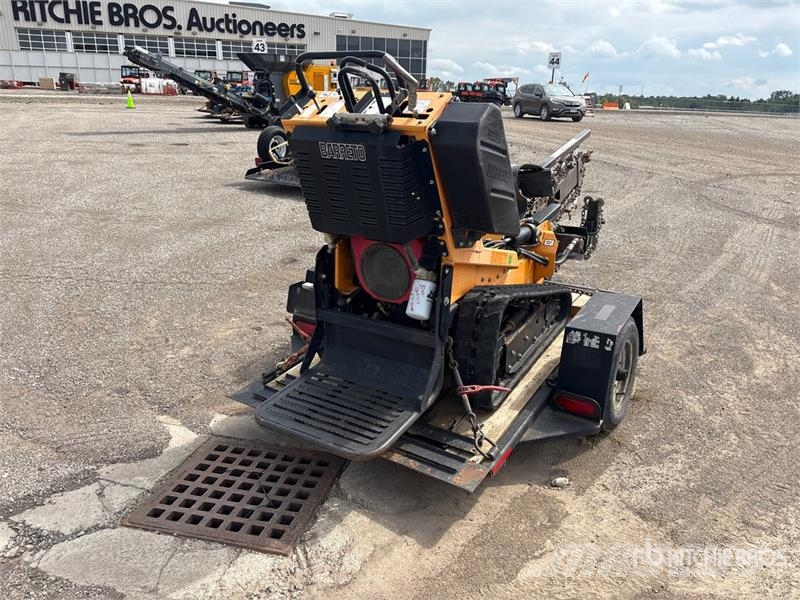 Barreto E2036RTKH-6MS Tracked Trencher w/2018 Barreto Trai Канавокопачі