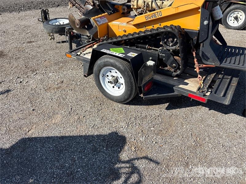 Barreto E4X6TBT 6 ft S/A Trencher Trailer Blokvogn