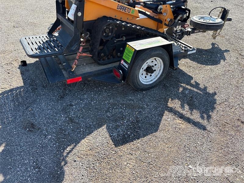 Barreto E4X6TBT Trencher Trailer Niski utovarivači