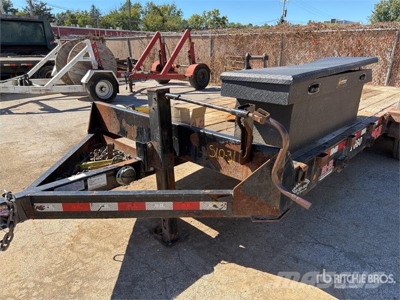 Behnke CBCT2020E-S-10K 10 ton 20 ft T/A Equipment Trailer Autotransporter prikolice