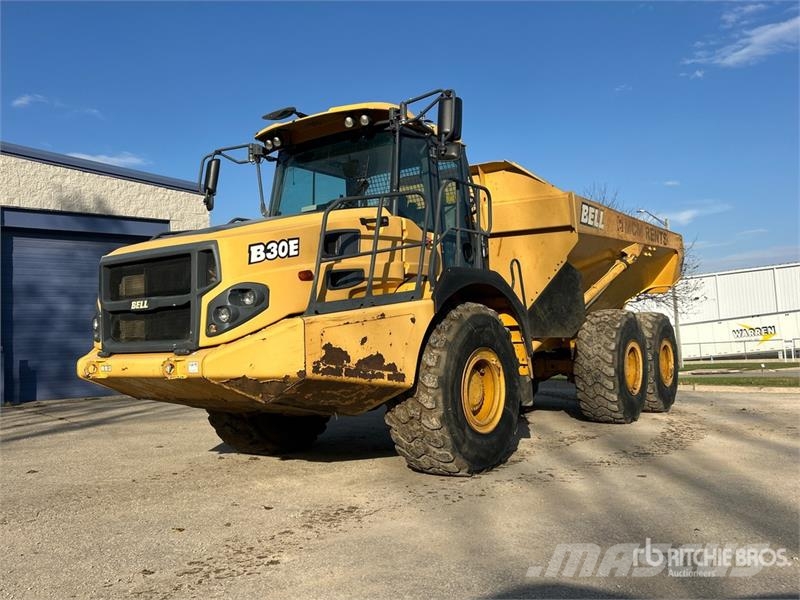 Bell B30E Articulated Dump Truck Artikulētie pašizgāzēji