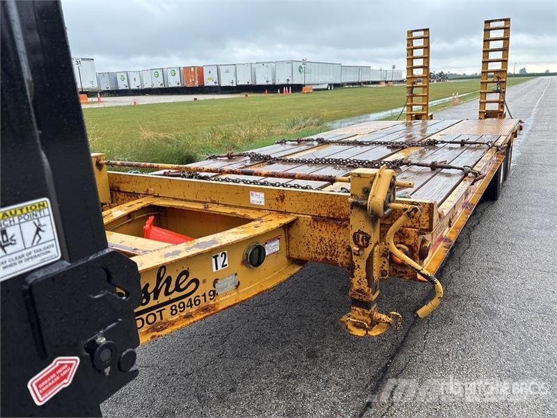 Belshe T-10 28 ft T/A Equipment Trailer Ρυμούλκες μεταφοράς οχημάτων