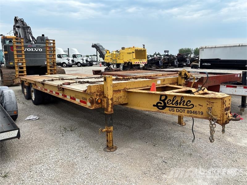 Belshe T-10 28 ft T/A Equipment Trailer Ρυμούλκες μεταφοράς οχημάτων