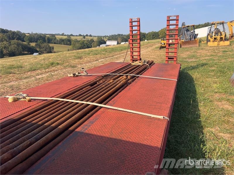 Belshe T10 26 ft T/A Equipment Trailer Oprijwagen