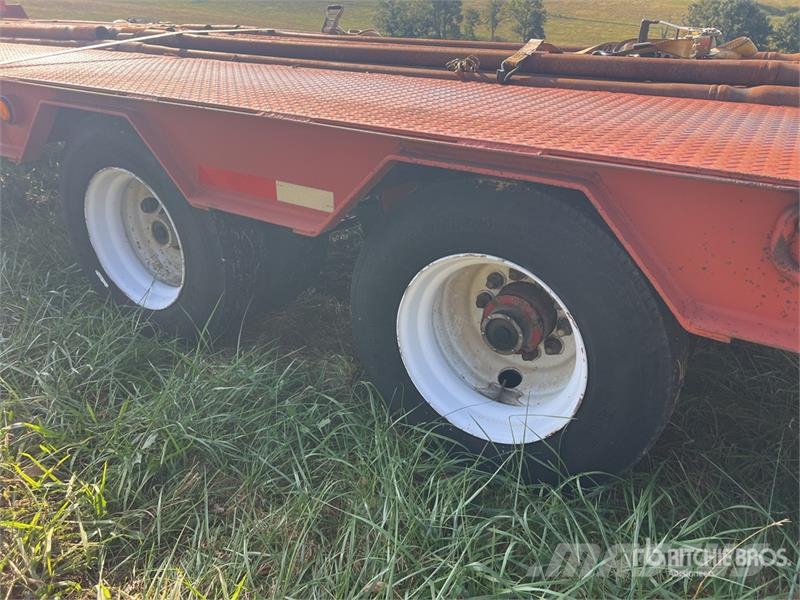 Belshe T10 26 ft T/A Equipment Trailer Oprijwagen