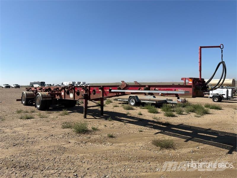 Benlee TABM40 T/A Roll-Off Trailer Nostolava täysperävaunut