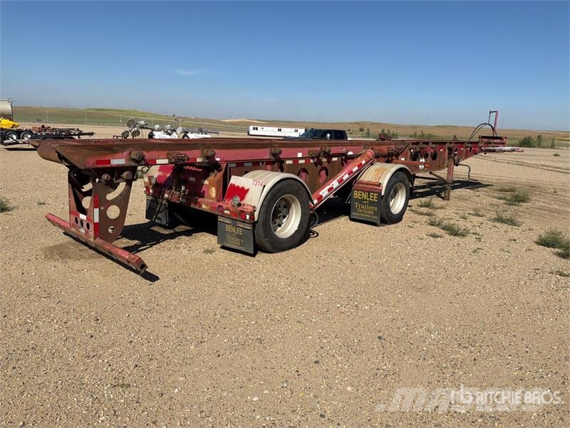 Benlee TABM40 T/A Roll-Off Trailer Nostolava täysperävaunut