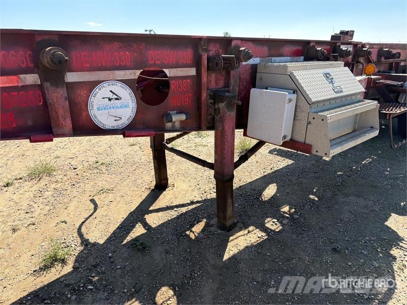 Benlee TABM40 T/A Roll-Off Trailer Nostolava täysperävaunut