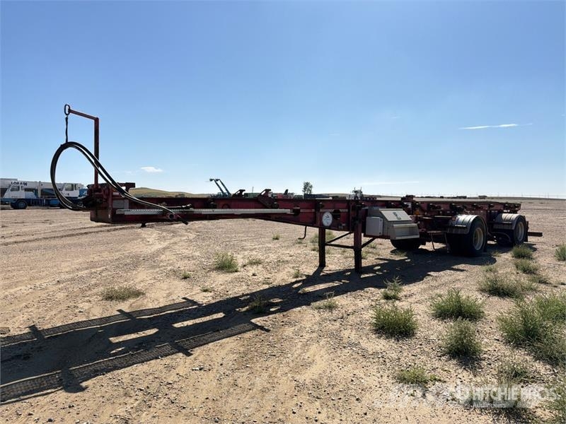 Benlee TABM40 T/A Roll-Off Trailer Nostolava täysperävaunut