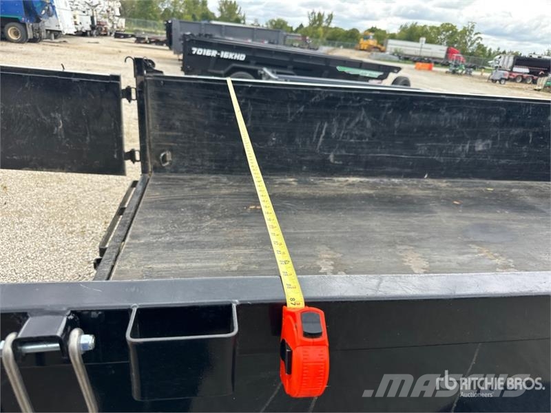 Big Tex 14 ft T/A Dump Utility Trailer Kipper