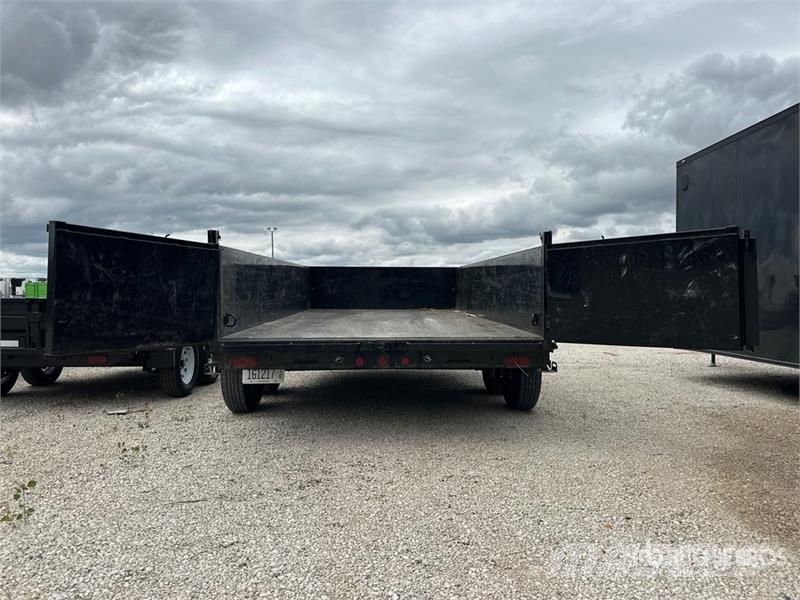 Big Tex 14 ft T/A Dump Utility Trailer Kipper