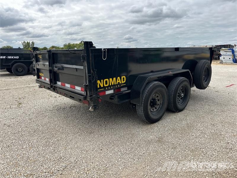 Big Tex 14 ft T/A Dump Utility Trailer Kipper