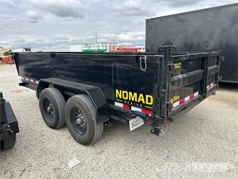 Big Tex 14 ft T/A Dump Utility Trailer Kipper