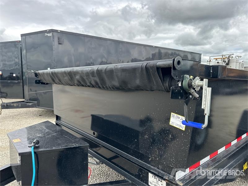 Big Tex 14 ft T/A Dump Utility Trailer Kipper