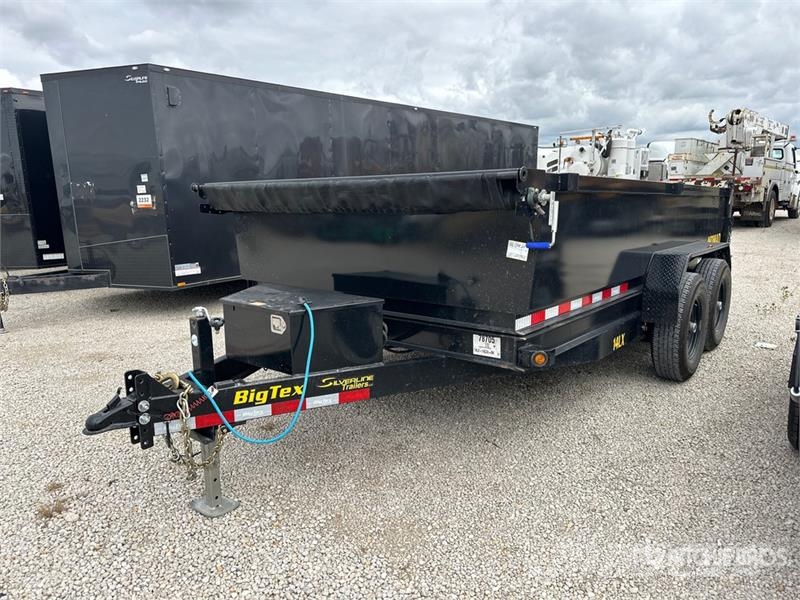 Big Tex 14 ft T/A Dump Utility Trailer Kipper
