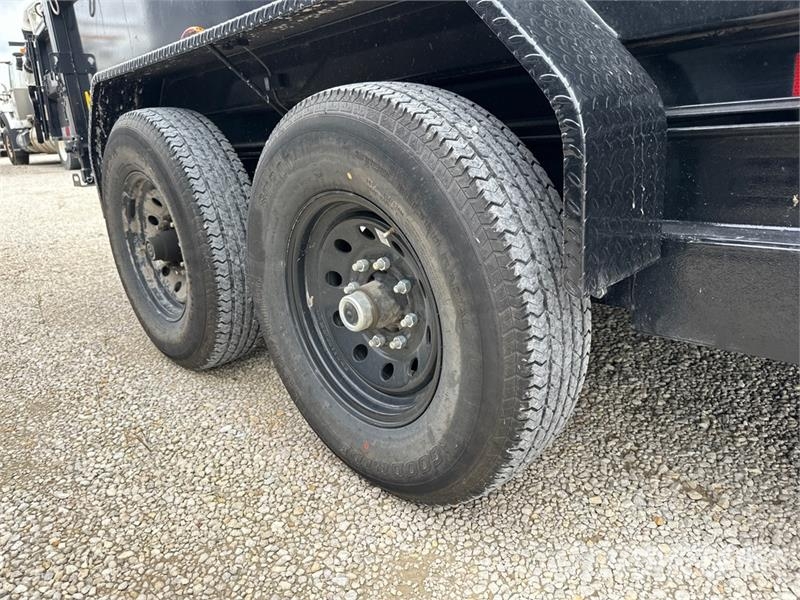 Big Tex 14 ft T/A Dump Utility Trailer Kipper