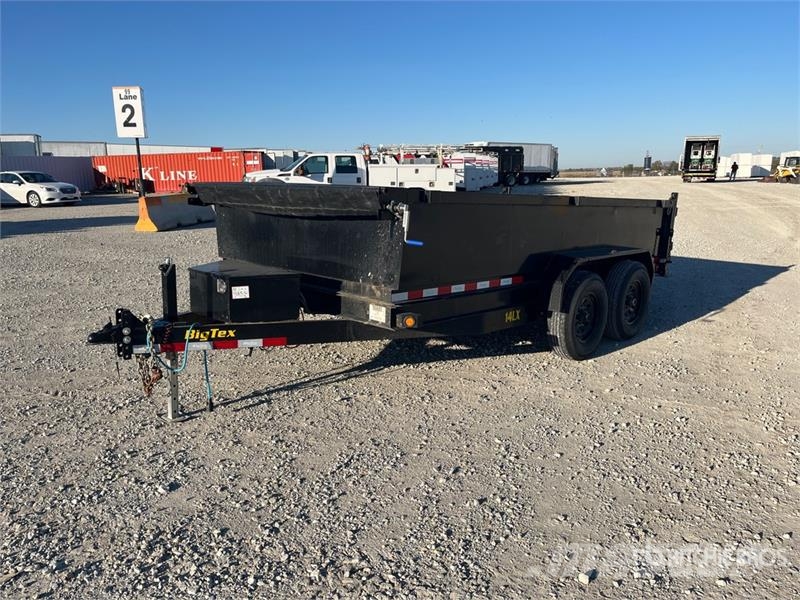 Big Tex 14 ft T/A Dump Utility Trailer Tipper trailers