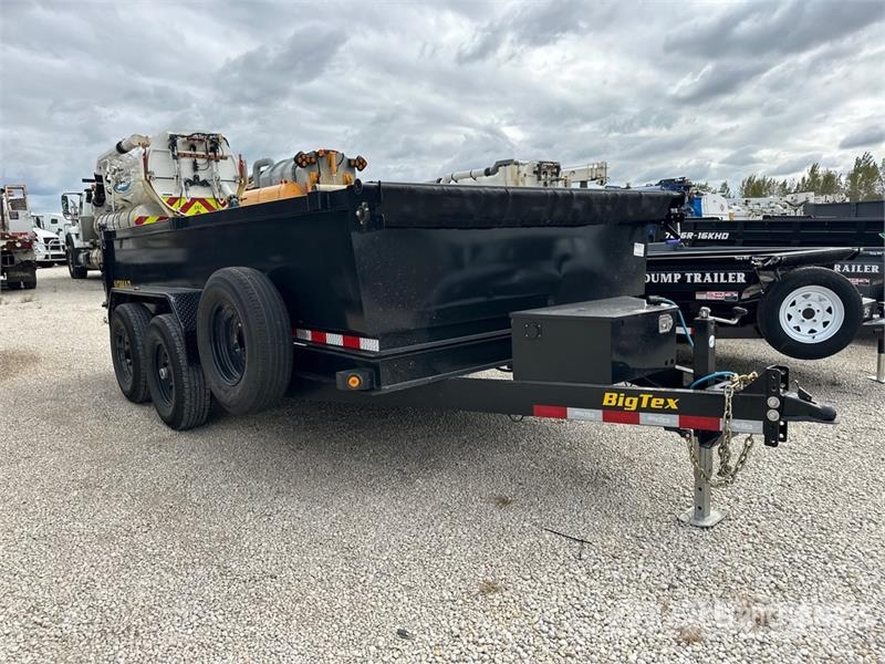 Big Tex 14 ft T/A Dump Utility Trailer Kipper