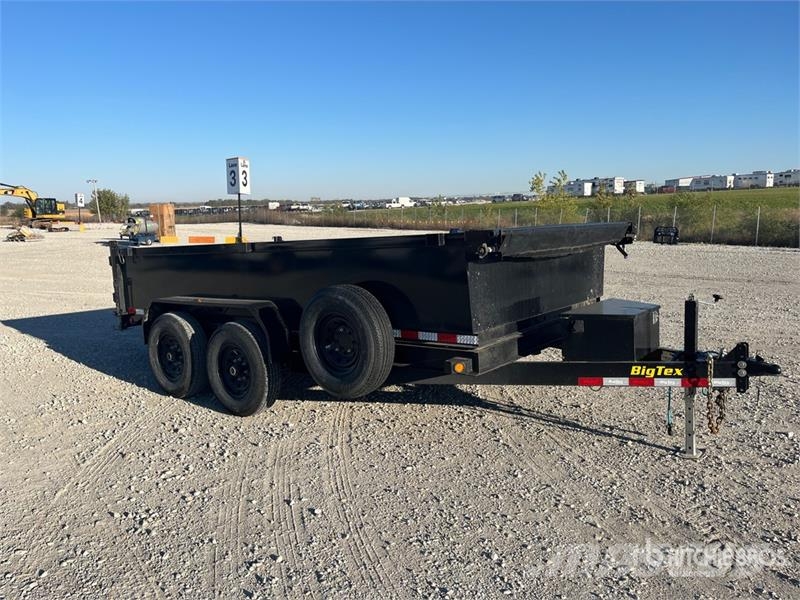 Big Tex 14 ft T/A Dump Utility Trailer Tipper trailers