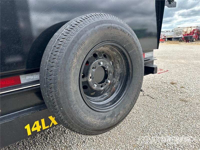 Big Tex 14 ft T/A Dump Utility Trailer Kipper