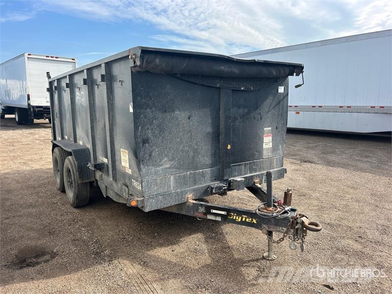 Big Tex 14LX-14BK-P4 14 ft T/A Dump Utility Trailer Sora- ja kippiperävaunut