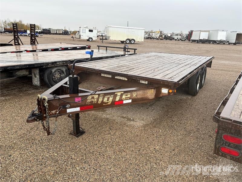 Big Tex 16 ft T/A Flatbed Trailer Прицепы-платформы/боковая разгрузка