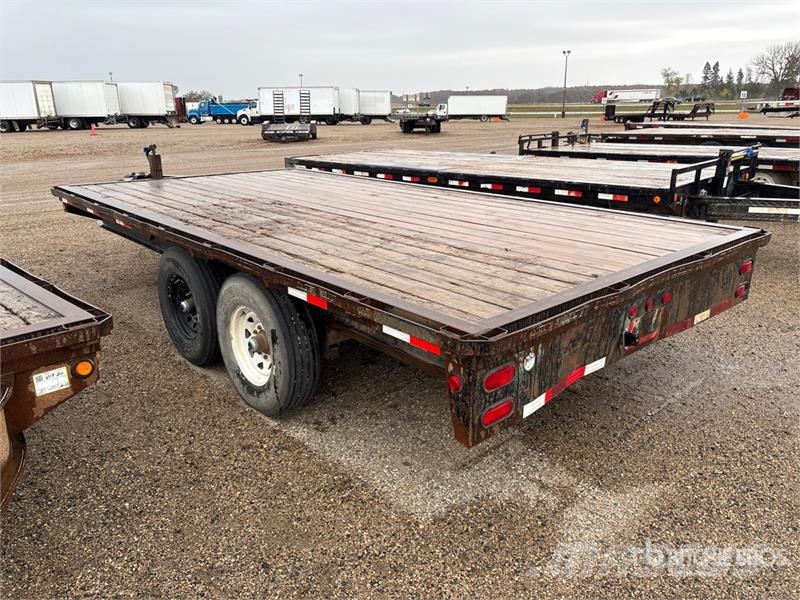 Big Tex 16 ft T/A Flatbed Trailer Прицепы-платформы/боковая разгрузка