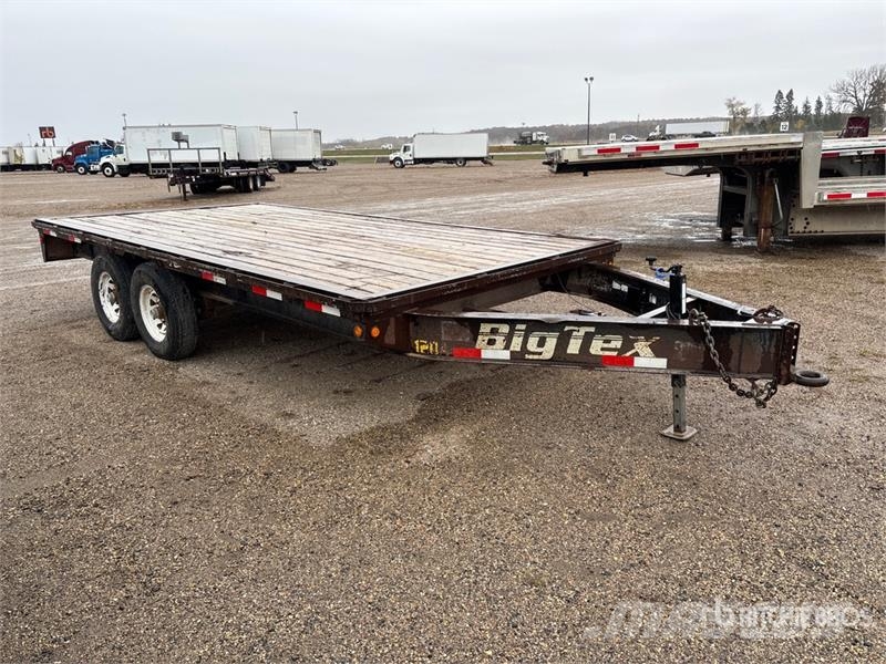 Big Tex 16 ft T/A Flatbed Trailer Remolques de cama baja