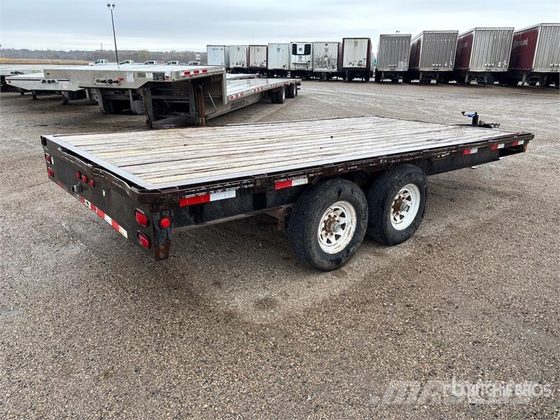 Big Tex 16 ft T/A Flatbed Trailer Remolques de cama baja