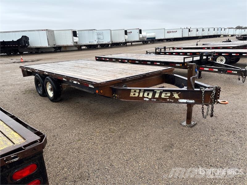 Big Tex 16 ft T/A Flatbed Trailer Прицепы-платформы/боковая разгрузка