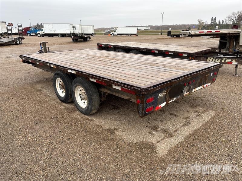 Big Tex 16 ft T/A Flatbed Trailer Прицепы-платформы/боковая разгрузка
