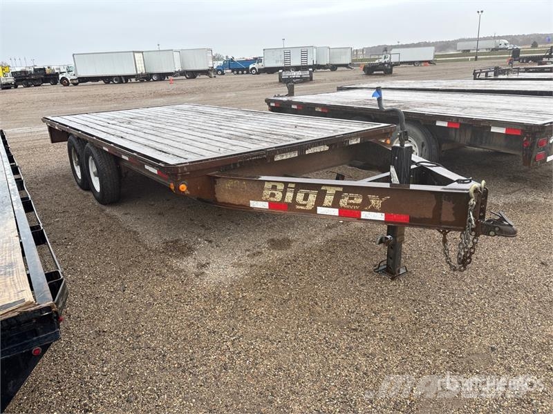Big Tex 16 ft T/A Flatbed Trailer Прицепы-платформы/боковая разгрузка