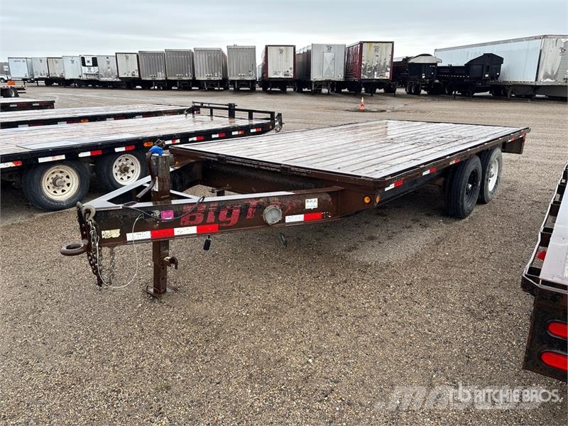 Big Tex 16 ft T/A Flatbed Trailer Прицепы-платформы/боковая разгрузка