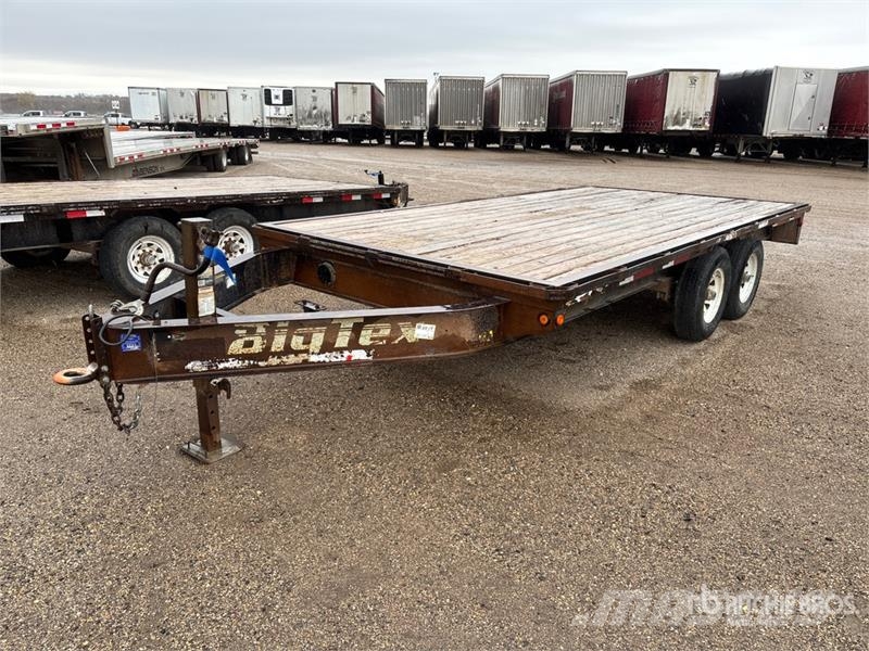 Big Tex 16 ft T/A Flatbed Trailer Прицепы-платформы/боковая разгрузка