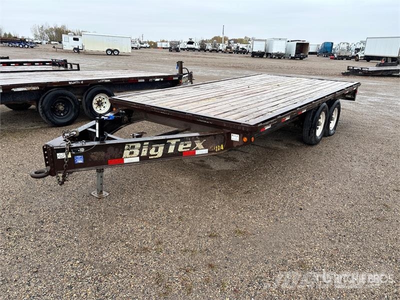 Big Tex 16 ft T/A Flatbed Trailer Remolques de cama baja