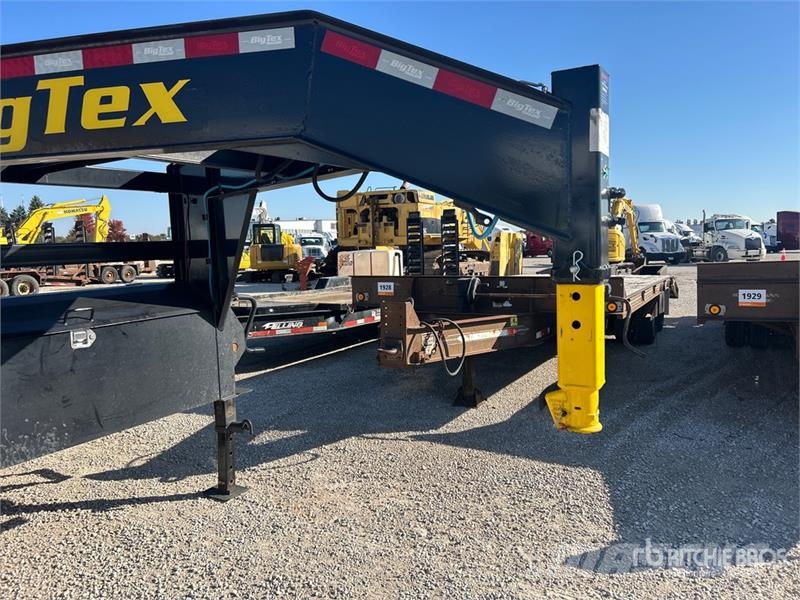 Big Tex 16GN-35D5A-MRBK 35 ft T/A Gooseneck Flatbed Traile 平板式/側卸式拖車