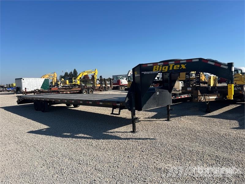 Big Tex 16GN-35D5A-MRBK 35 ft T/A Gooseneck Flatbed Traile 平板式/側卸式拖車