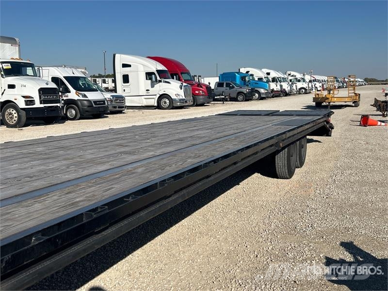 Big Tex 16GN-35D5A-MRBK 35 ft T/A Gooseneck Flatbed Traile 平板式/側卸式拖車