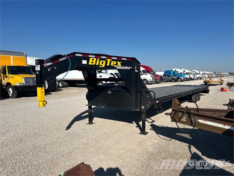 Big Tex 16GN-35D5A-MRBK 35 ft T/A Gooseneck Flatbed Traile 平板式/側卸式拖車
