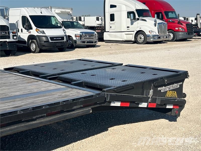 Big Tex 16GN-35D5A-MRBK 35 ft T/A Gooseneck Flatbed Traile 平板式/側卸式拖車