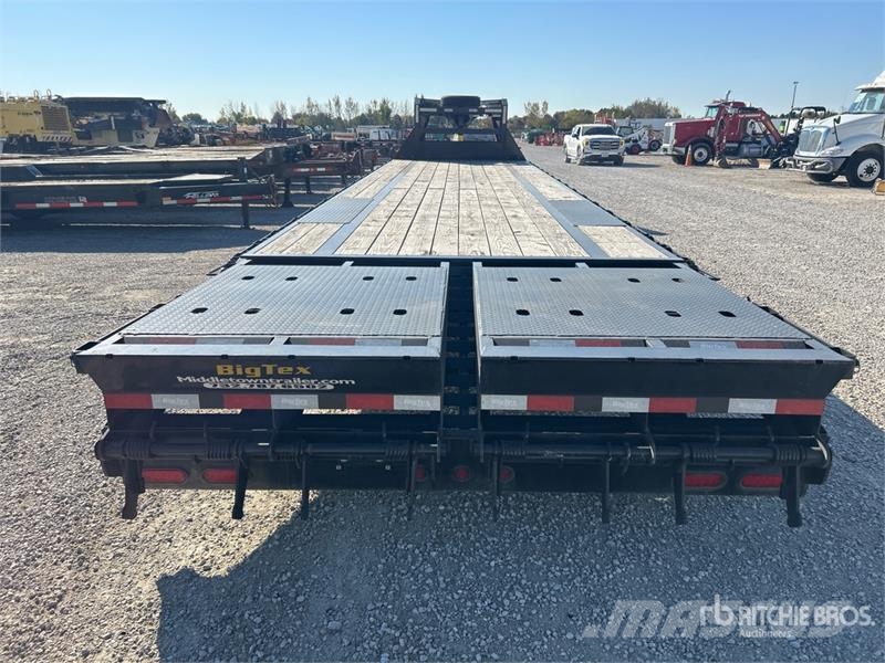 Big Tex 16GN-35D5A-MRBK 35 ft T/A Gooseneck Flatbed Traile 平板式/側卸式拖車