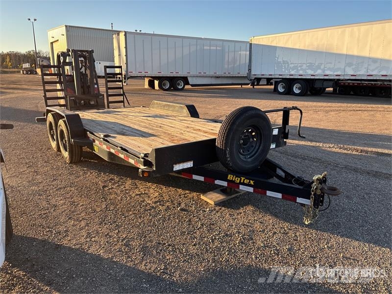 Big Tex 18 ft T/A Equipment Trailer 車両運搬用トレーラー
