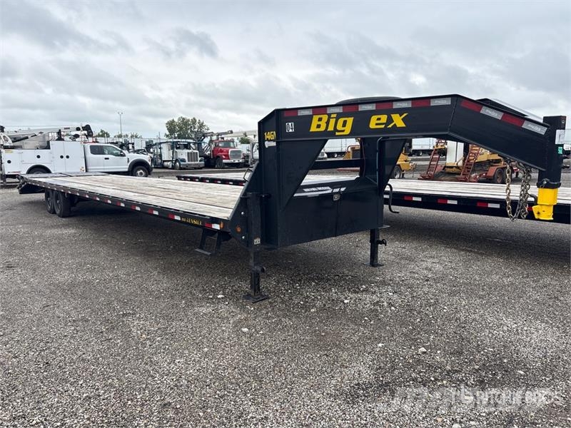 Big Tex 7000 lb 40 ft T/A Gooseneck Equipment Trailer Anhænger til Autotransport