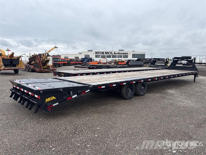 Big Tex 7000 lb 40 ft T/A Gooseneck Equipment Trailer Anhænger til Autotransport