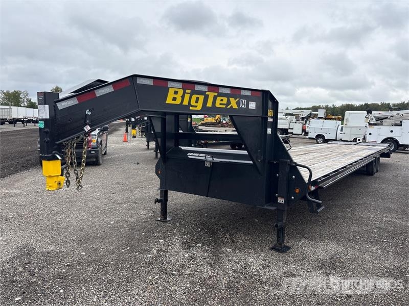 Big Tex 7000 lb 40 ft T/A Gooseneck Equipment Trailer Anhænger til Autotransport