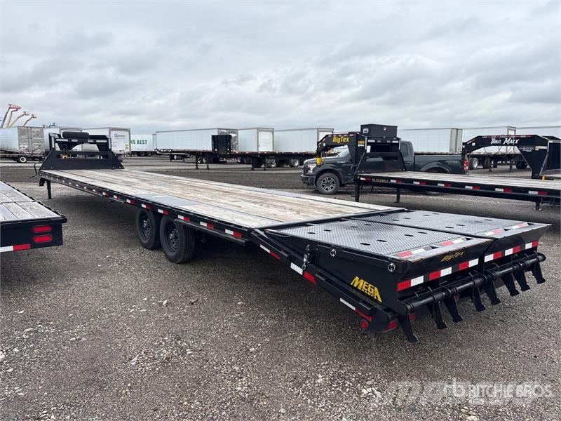Big Tex 7000 lb 40 ft T/A Gooseneck Equipment Trailer Anhænger til Autotransport