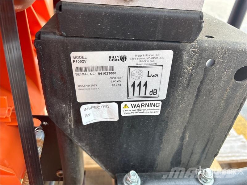 Billy Goat F1002V Leaf Blower Sopladoras