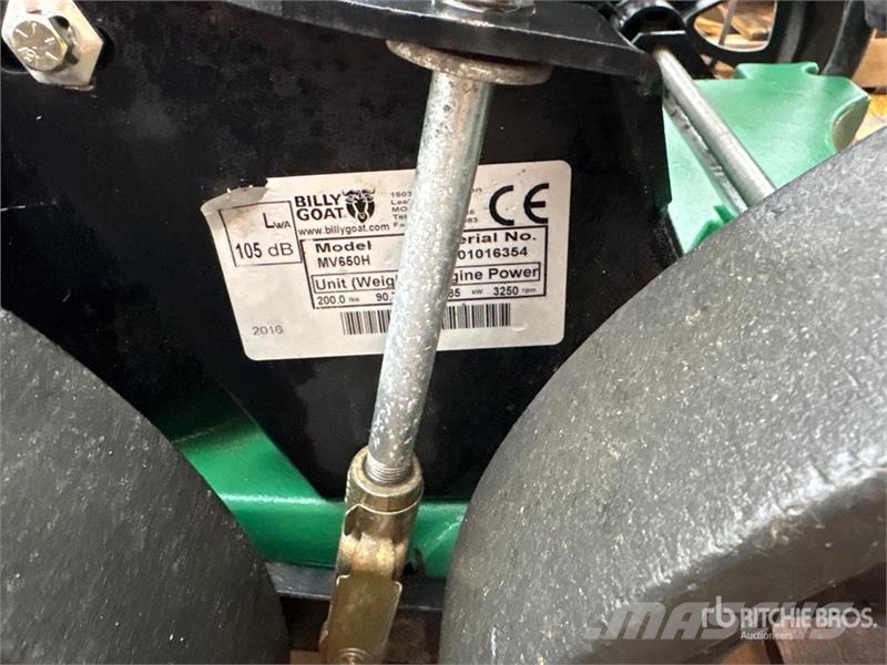 Billy Goat MV650H Lawn & Litter Vacuum Otra maquinaria agrícola