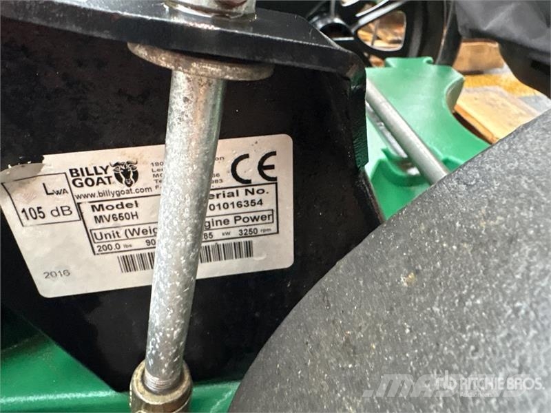 Billy Goat MV650H Lawn & Litter Vacuum Otra maquinaria agrícola