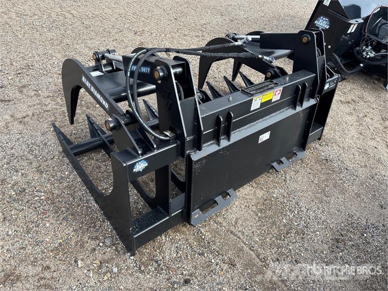 Blue Diamond 106450 72 in Root Skid Steer Grapple خطاطيف